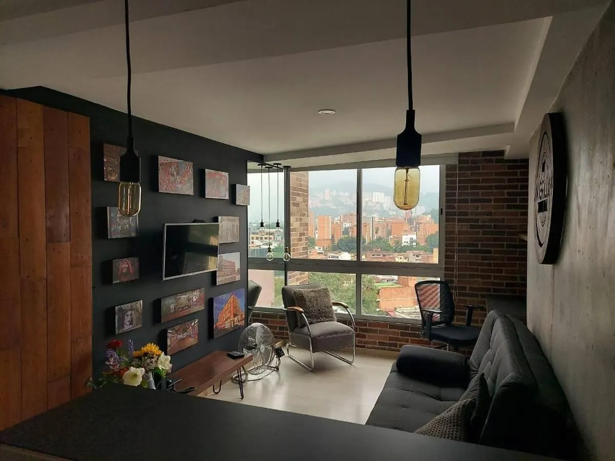 Apartment Stylish Loft In Laureles-Gorgeous Views & Comfort Medellin Colombia